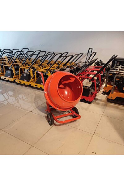 125 lt Betoniyer Harç Karma Makinası El Arabası Portatif 220V