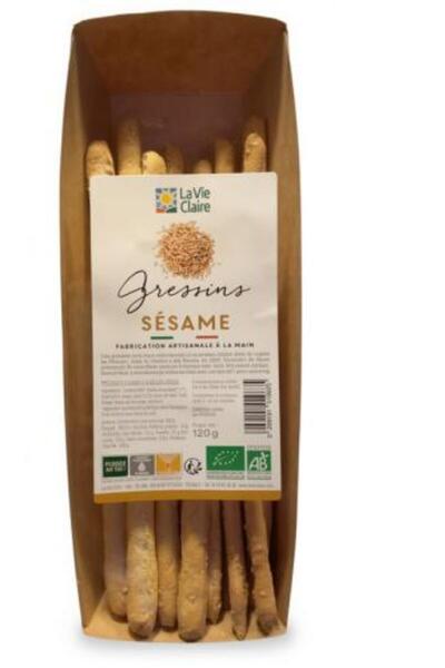 La Vie Claire Sesame Breadsticks