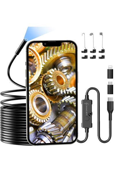 Generic كاميرا منظار داخلي، كاميرا فحص صناعية، كاميرا فحص شبه صلبة بدقة 1920 ...