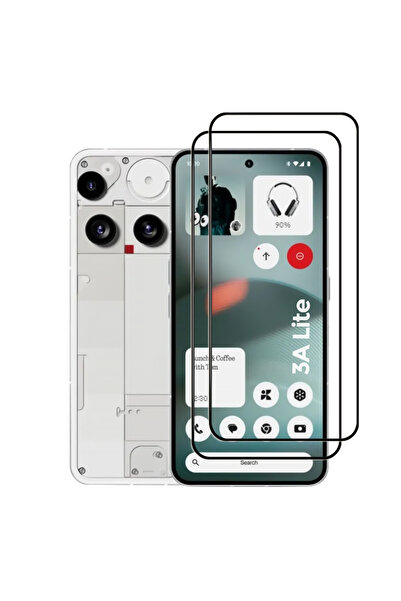 O Ozone [ 2 Pack ] Tempered Glass for Nothing Phone 3a Lite Screen Protector