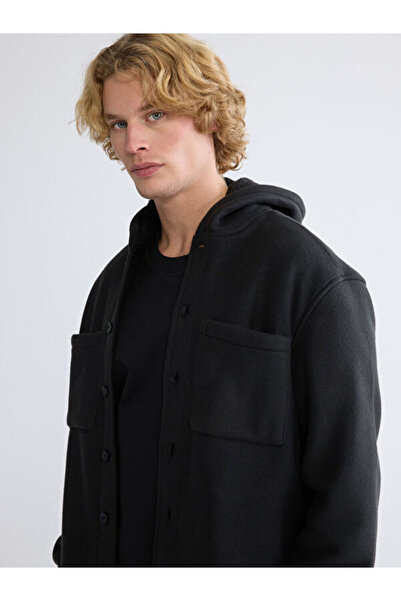 LC Waikiki Sparkling Choices from Shining Store Relaxed Fithooded Men's Shirt...