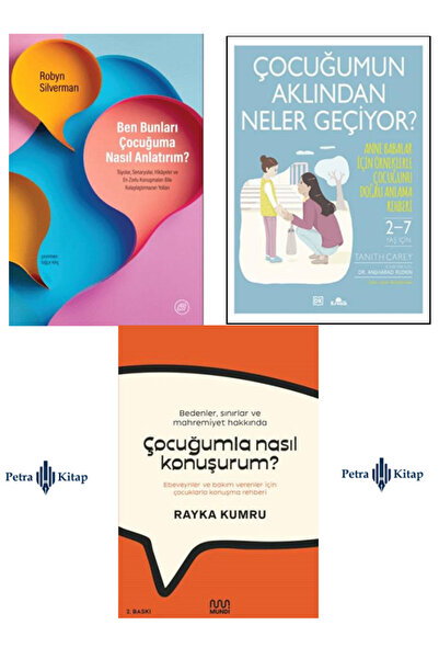 Ayrıntı Yayınları Ben Bunları Çocuğuma Nasıl Anlatırım + Çocuğumun Aklından N...