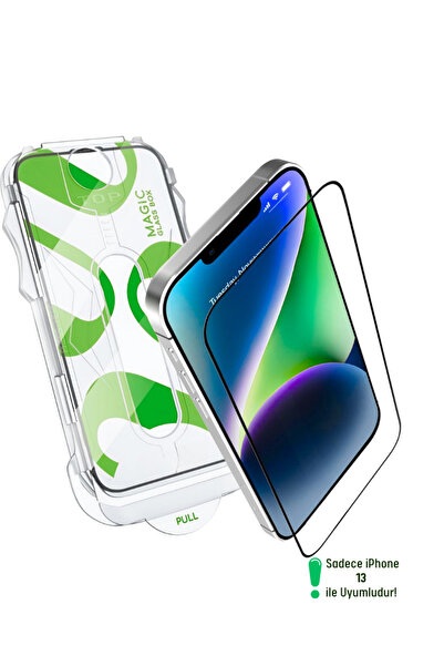 Evax Epr-31 iPhone 13 Compatible 5D Platinum Full Coverage Glass Screen Prote...