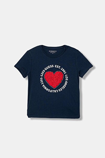 Guess Bg Store Girl's Navy Blue Tshirt