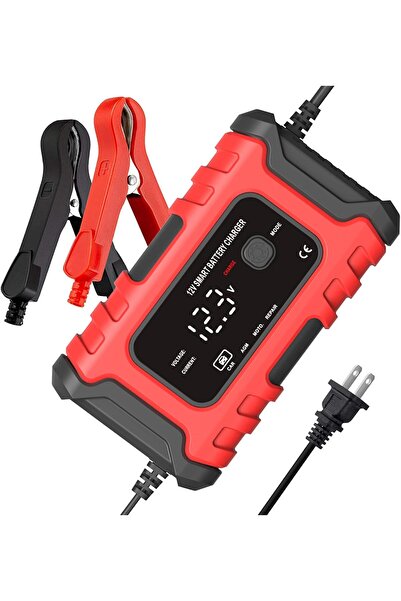 Generic Eacam 12V 6A Fully-Automatic Smart Battery Maintainer Charger - Porta...