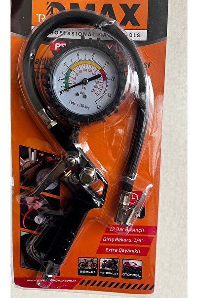 DMAX Saatli lastik şişirme tabancası