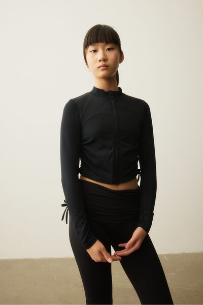 H&M Fermuarlı Spor Ceketi DryMove™