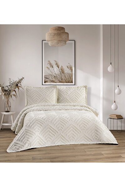 d'niss home touch of nature in your home Nordic Helen 3 Piece Double Bedspread