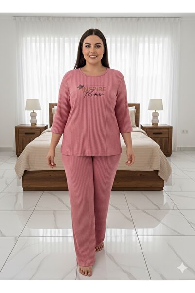 sleeproom Women's Pink Half Sleeve Camisole Inspire Pajama Set