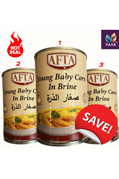 AFTA Young Baby Corn in Brine