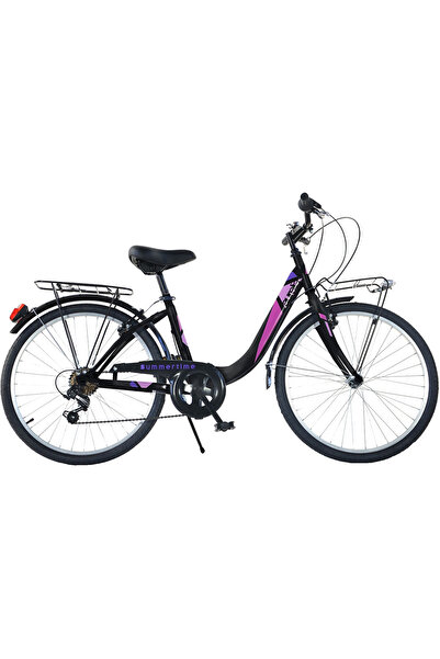 Dino Bikes Bicicleta 24" City Summertime negru