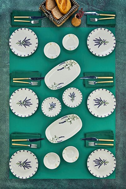 Cooker 14 Parça 6 Kişilik Provence Kahvaltı Takımı CKR4274