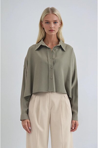 Lijuri Basic crop shirt 3502