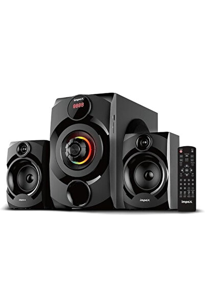 İMPEX 2.1 MUSIK-R 4000W Multimedia Portable Bluetooth Speaker System HT 2103 ...