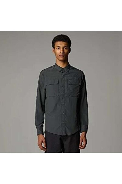 THE NORTH FACE M L/S SEQUOIA SHIRT GREY