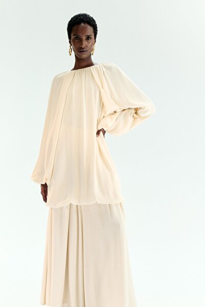 H&M Bol Kesimli Viskoz Bluz