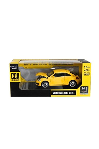 CCA Volkswagen The Bettle Sarı 1/32 Model Araba