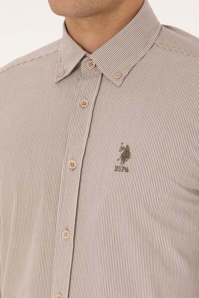 U.S. Polo Assn. U.S. Polo Assn. Ανδρικό πουκάμισο Υφαντό