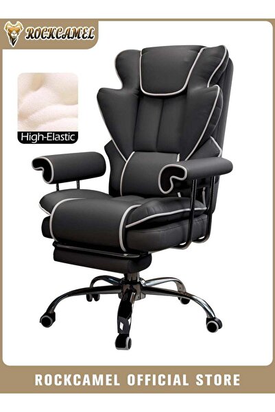 ROCKCAMEL Ergonomic Gaming Chair/Office Chair With Retractable Footrest