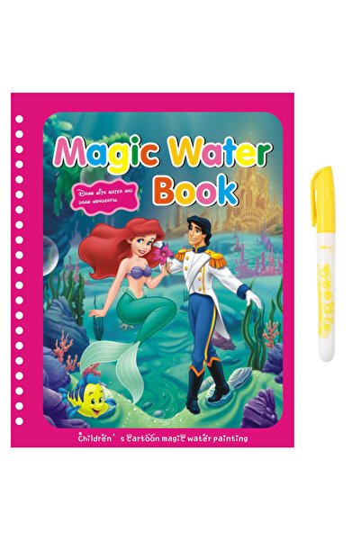 Pitikot Magic Book Water Coloring Book, Reusable, Full of Vibrant Colors, Mer...