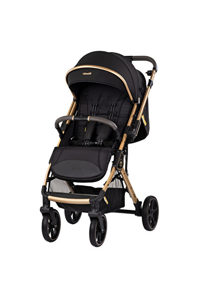 Chipolino Спортна количка Omnia с двустранен дръжка в черна