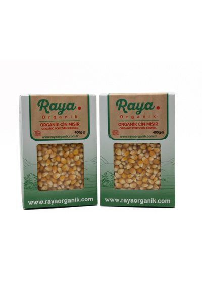 Raya Organik Organik Cin Mısır 2’li Set (400 g x 2)