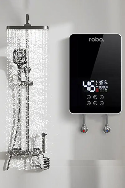 Empressco Enerji Tasarruflu Dijital Akıllı Şofben + Duş Başlığı Hediye