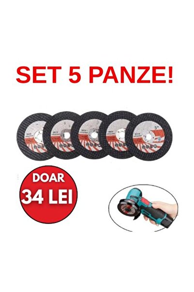 Generic Set of 5 mini circular cutting discs 75 mm for grinder