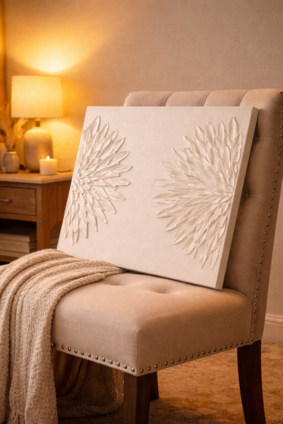 diğer01 11 Alçı Tablo 3 Boyutlu Tablo Dokulu Tablo El Yapımı Tablo