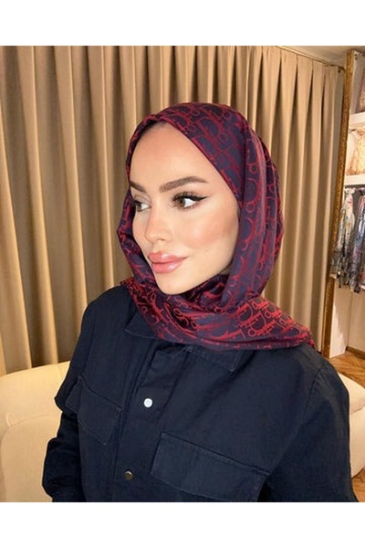 Gogoey D Desenli İpek Kaşmir Çift Taraflı Şal