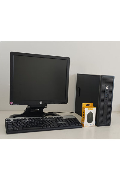 HP 800 G1 İ5 4570 16 GB RAM 120 GB SSD 17 İNÇ SET