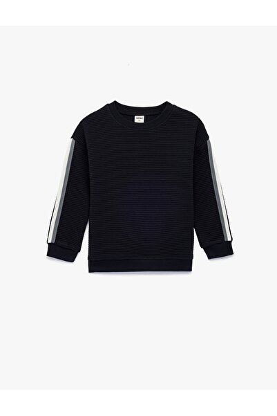 Koton Pamuklu Oversize Erkek Bebek Sweatshirt 6SMB10096TK