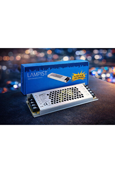 ACIOĞLU PARAKENDE Lampist 20A 12V Slim Kasa LED Adaptör – Güçlü ve Stabil LED...