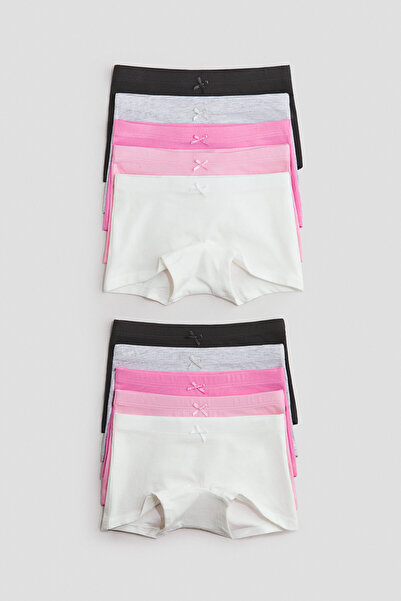 H&M 10’lu Pamuklu Boxer Külot