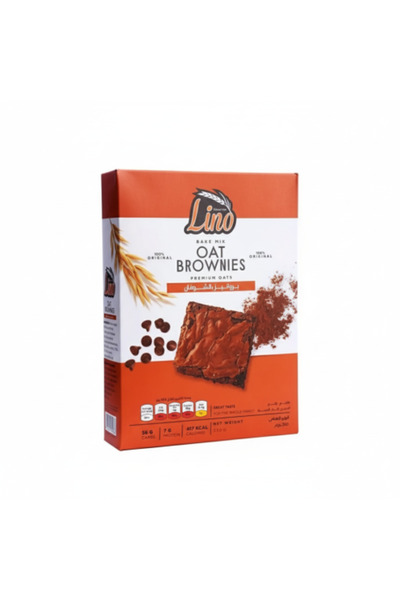Lino مزيج براوني الشوفان - 350 غرام