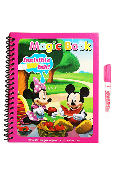 Pitikot Magic Book Water Coloring Book, Reusable, Full of Vibrant Colors, Mic...