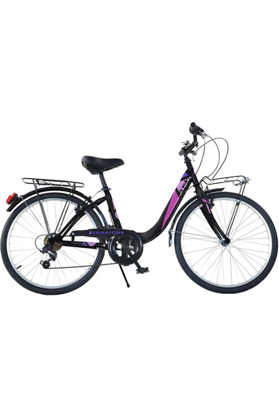 Dino Bikes Bicicleta 26" City Summertime negru