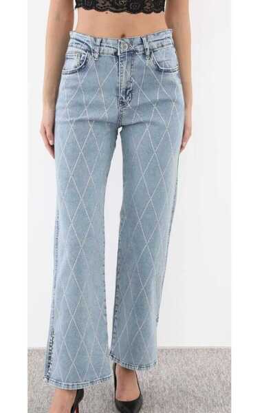 Butik taşlı pantolon