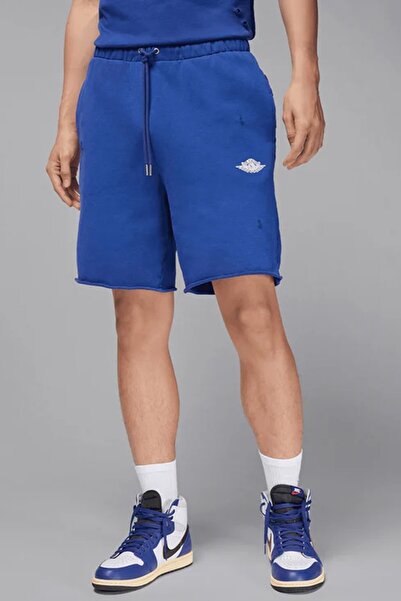 Nike Air Jordan Rare Air Fleece Short Blue Бавовняні чоловічі шорти Сині