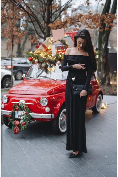 OEM Hourglass Off Shoulder Trend Dress size - L