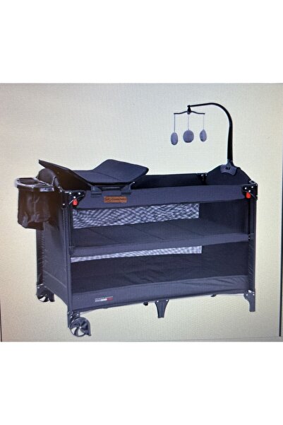 COOKİE BABY Milano Anne Yanı Oyun Parkı Siyah