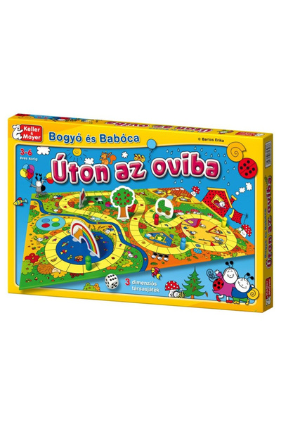 Keller &amp; Mayer BogyÃ³ Ã©s BabÃ³ca, Ãšton az oviba, tÃ¡rsasjÃ¡tÃ©k, 3-6 ani