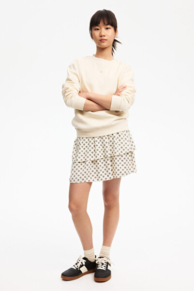 H&M Desenli ve Katlı Etek