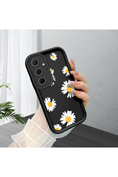 SLIMFELT سيليكون ناعم متوافق مع هاتف سامسونج جالاكسي A35 عالي الجودة بنمط مضح...