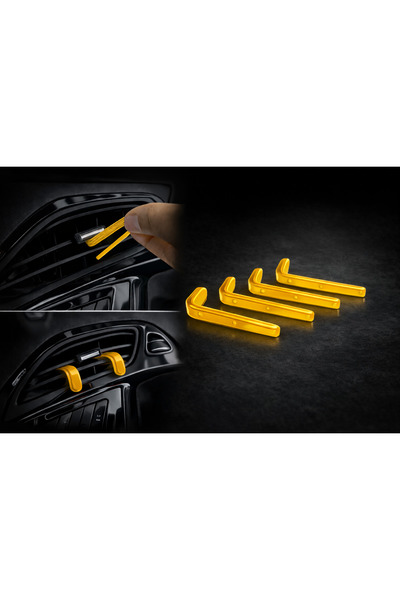 Gültekin Ticaret Mango Melon Kokulu Sarı Araba Kalorifer Petek Kokusu Klips Meys