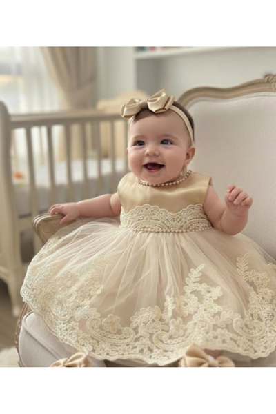 Dastini Kız Bebek Mevlüt takımı