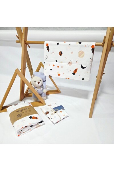 tiny plans Elastic Baby Bed Sheet - Pillowcase Set 50X90 cm