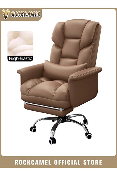 ROCKCAMEL Ergonomic Office Chair/Boss Chair with Lumbar Support and Retractab...