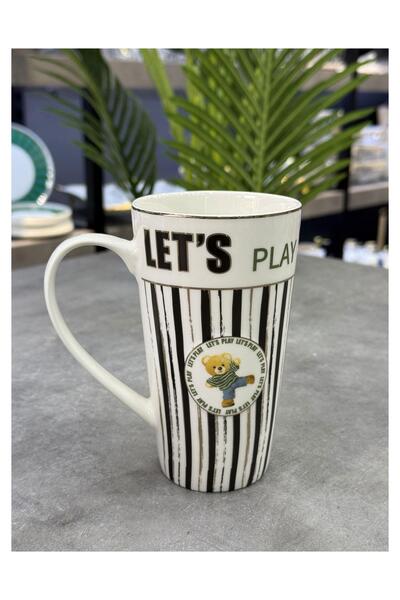 Doğudeko Luxury Porcelain Long Retro Mug