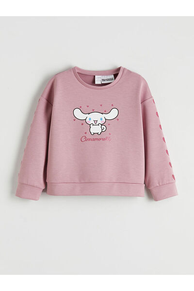 LC Waikiki Cinnamoroll Printed Girls' Soft Touch Tracksuit Set